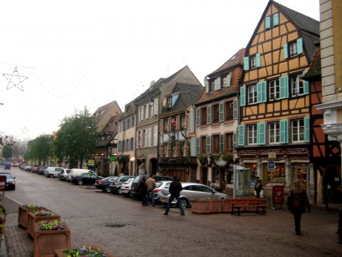 Rue de Colmar en Alsace