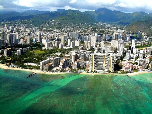 Plage de Waikiki