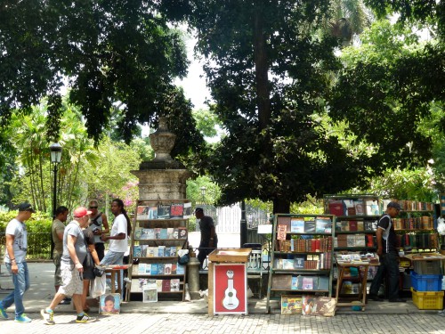 Le marché aux livres de La Havane